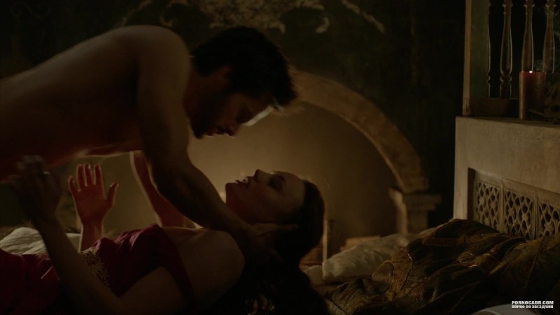 Laura Haddok demons da Vinci bed scene