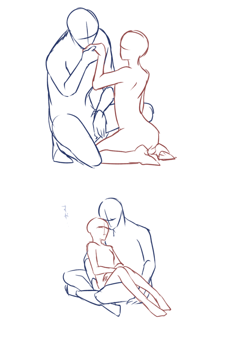 Erotic poses for drawing a couple