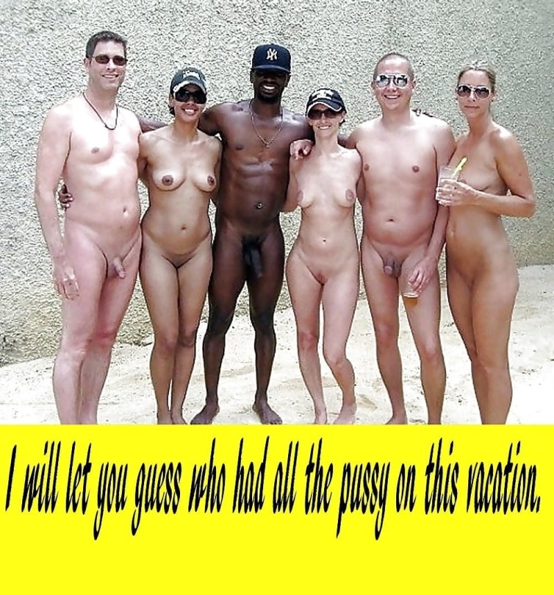 Naked guys Negroes on the beach