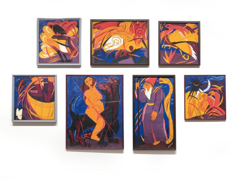 Goncharova Retrospective exhibition