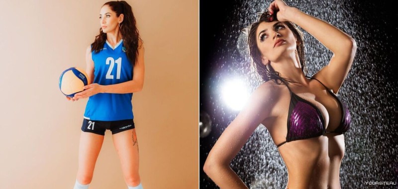 Volleyball player Christina