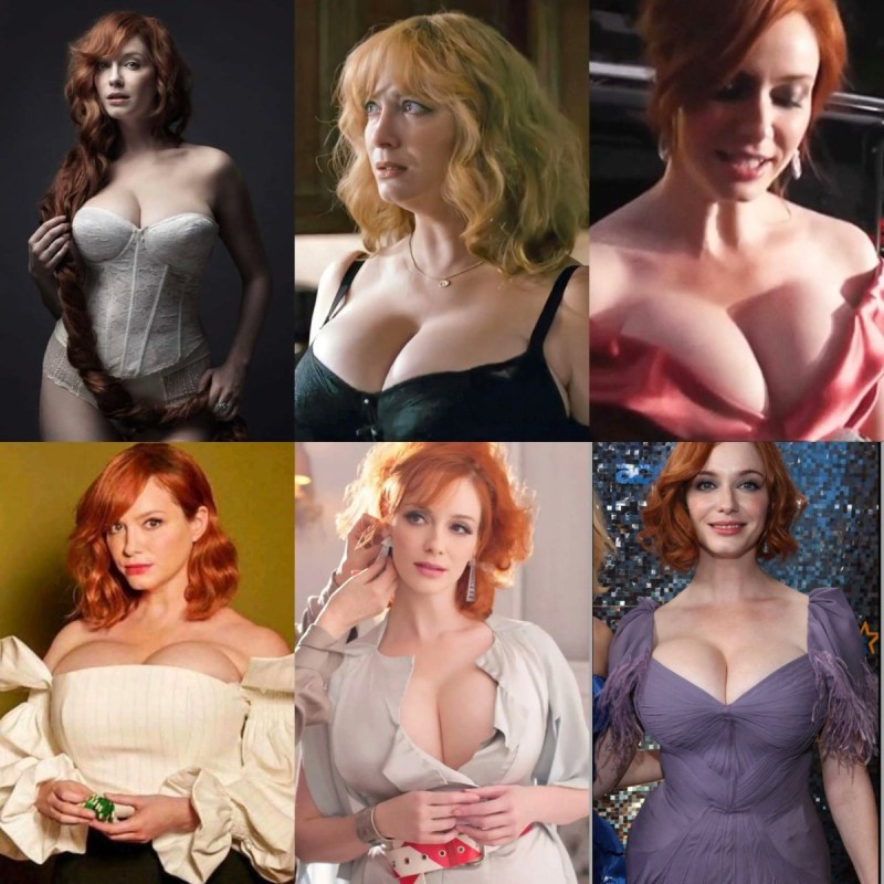 Christina Hendricks 2020 Relieves a bra