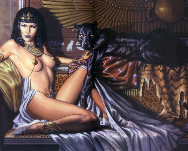 Monica Bellucci Cleopatra Naked