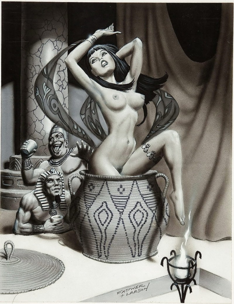 Unusual erotic drawings