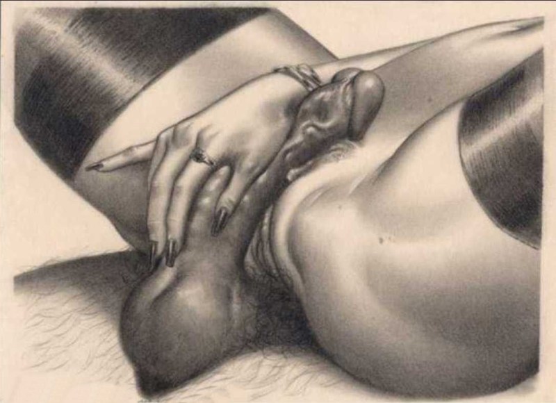 Artistic pornographic drawings
