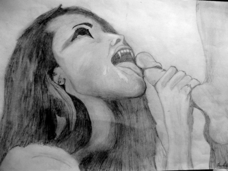 Beautiful drawings of blowjob