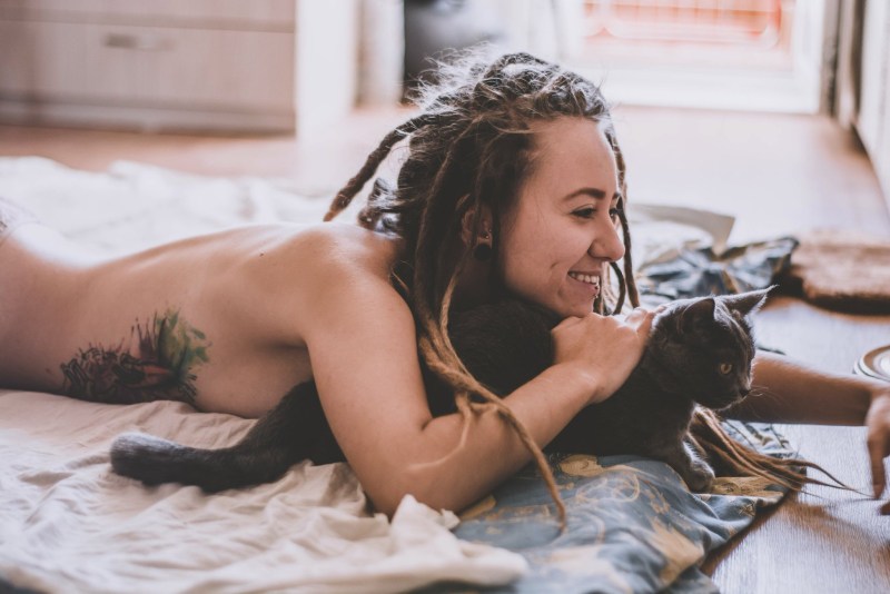 Naked girls with dreadlocks