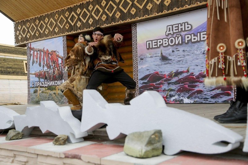 The day of the first fish in Kamchatka