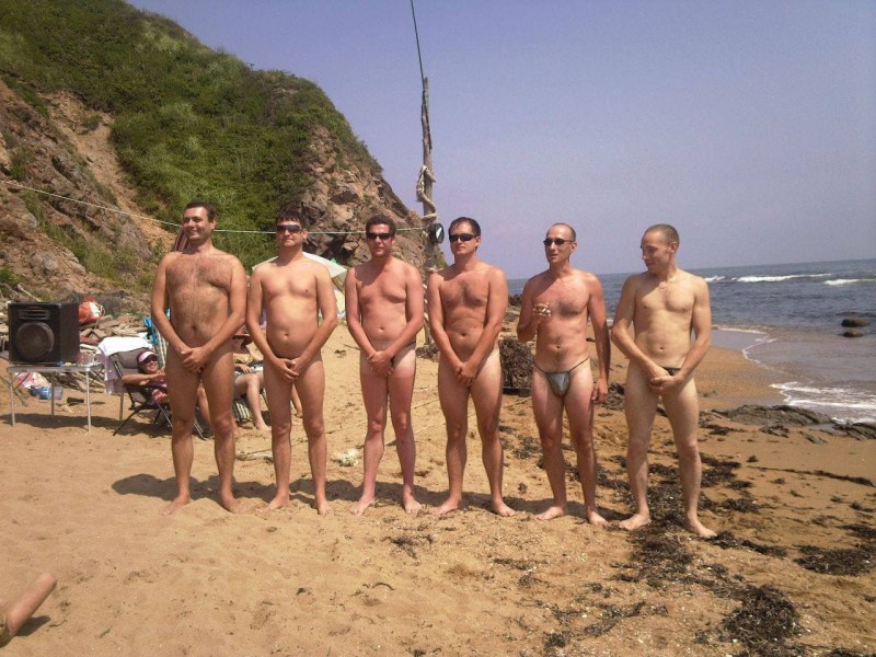 Samsonov was everywhere photographed naked