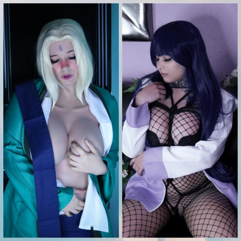 Naruto cosplay tsunade naked