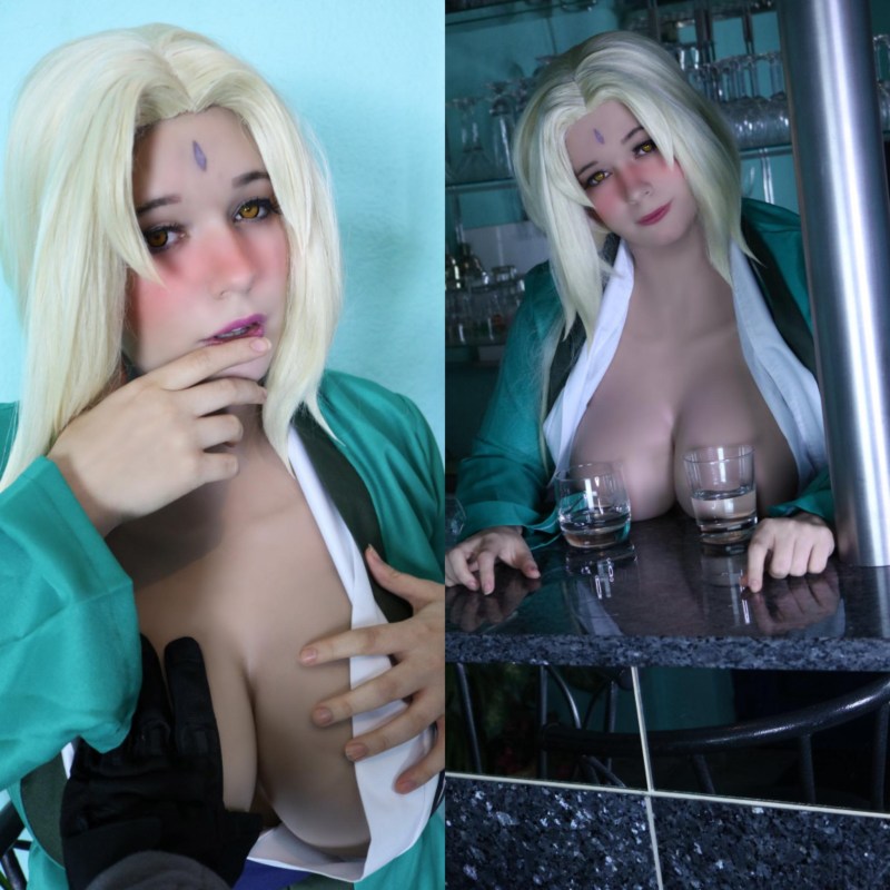 Naruto cosplay Hentai Tsunade