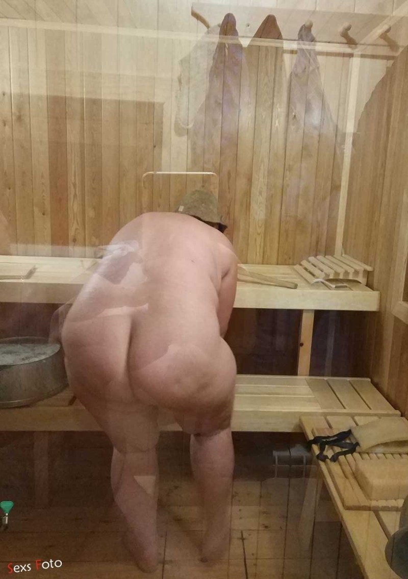 Fat women in a public bath