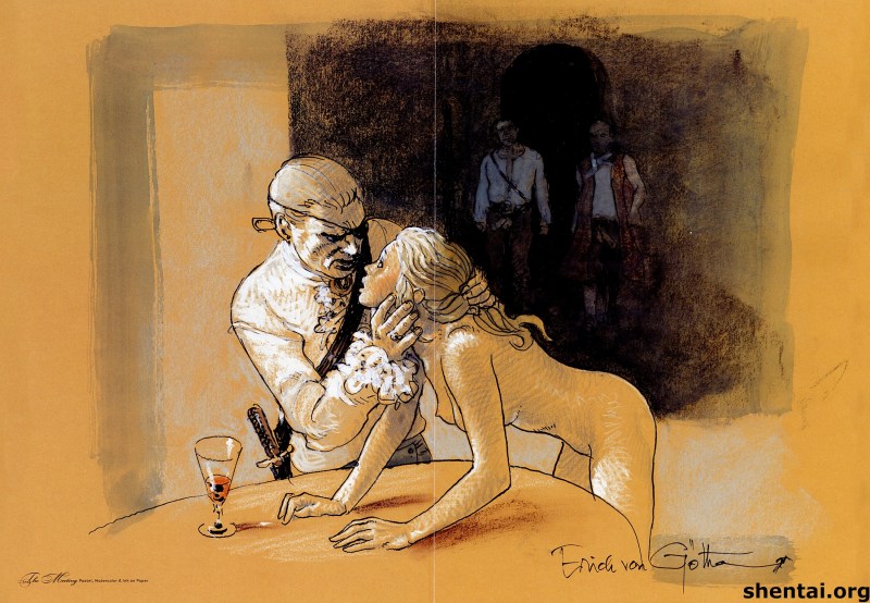 Artist Erich von Gotha, porn comic