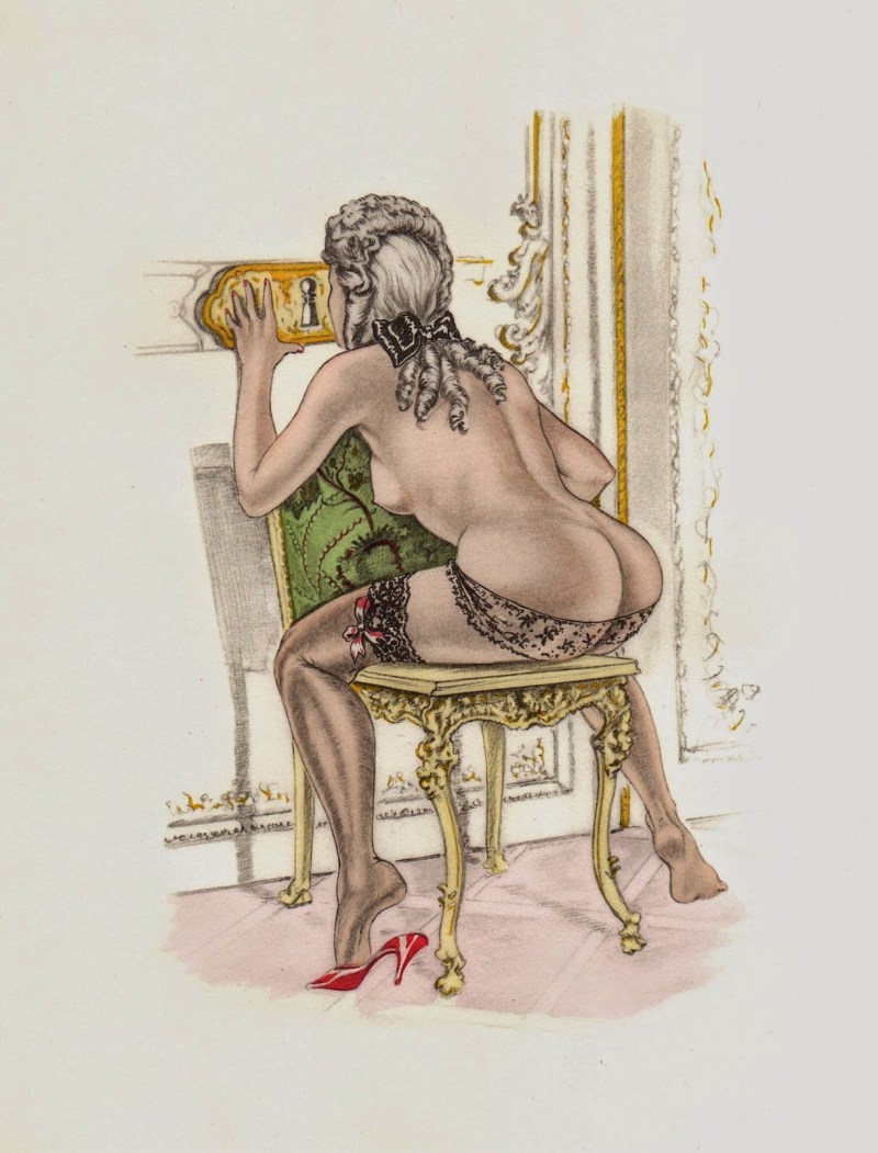 Erotic retro graphics