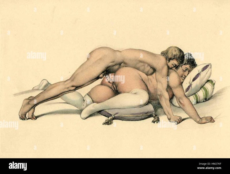 Johann Nepumuk Geiger Erotic engravings