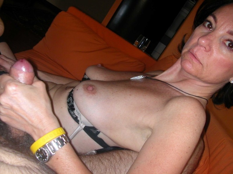 Handjob mature wives homemade