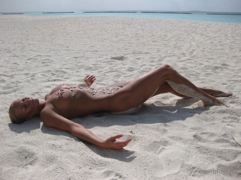 Anastasia Volochkova is naked
