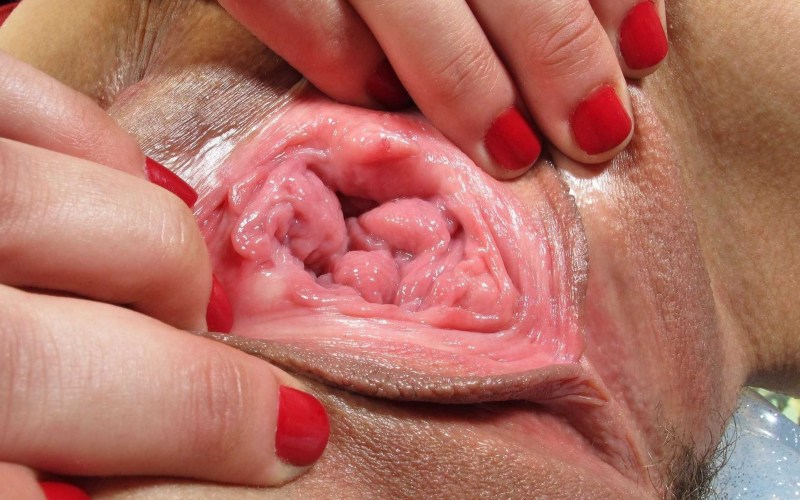 Close -up vagina inside