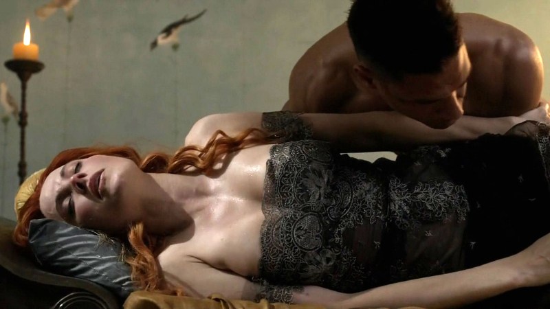 Lucy Lawless Spartak Erotic scenes