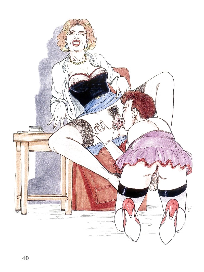 Feminization of cunnilingus