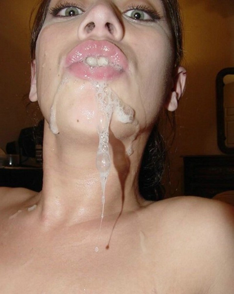 The finished face is homemade