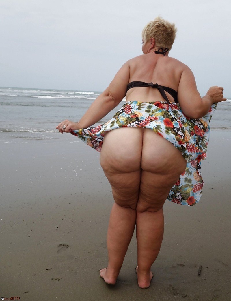 Big asses of grandmothers