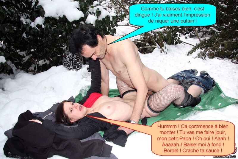 Show Hentai in the north where you fuck in the snow to warm up