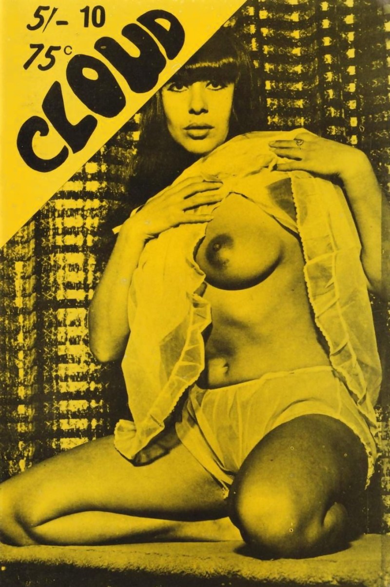 Retro covers of erotic magazines