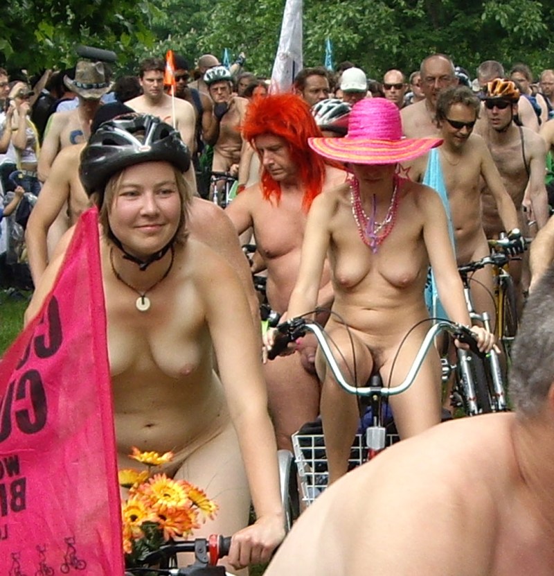 Girls Naked at the festival