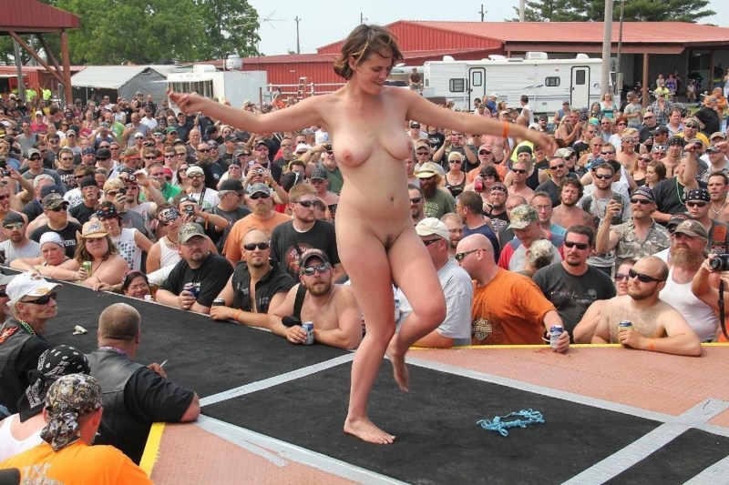 Naked parade, nudist parade, festival