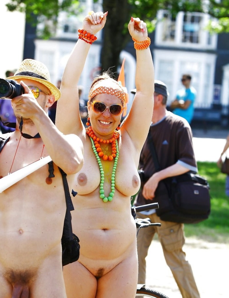 Nudist parade