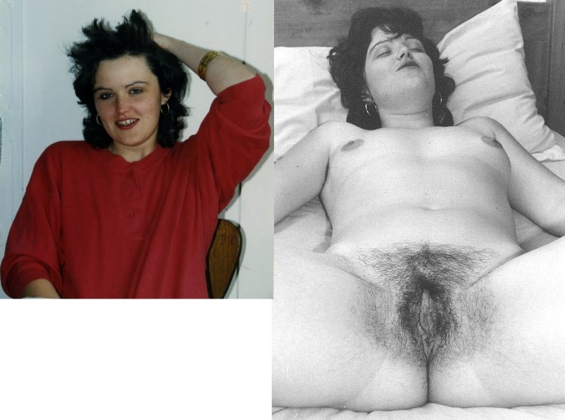 Dressed and striped hairy retro