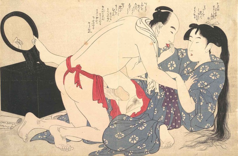 Kitagawa Utamaro erotic engravings