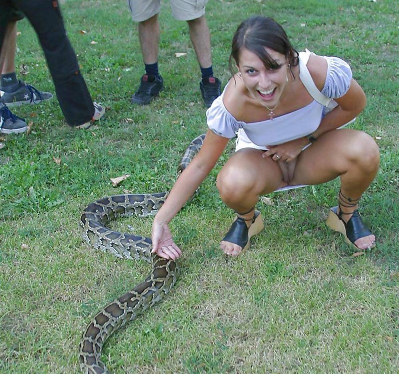 Accidentally hit the frame naked