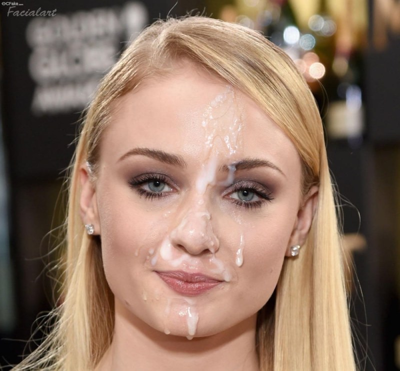 Sophie Turner Cumshot Fake