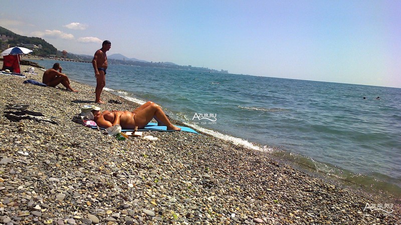 Nudist beach Dagomys