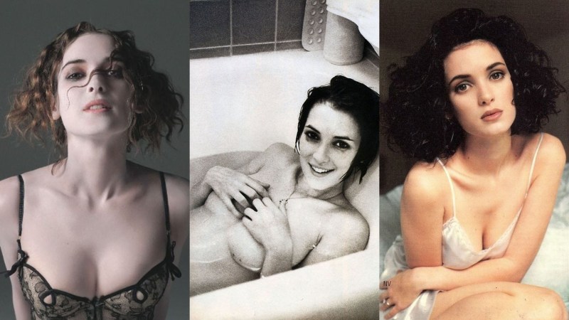 Winona Ryder in underwear