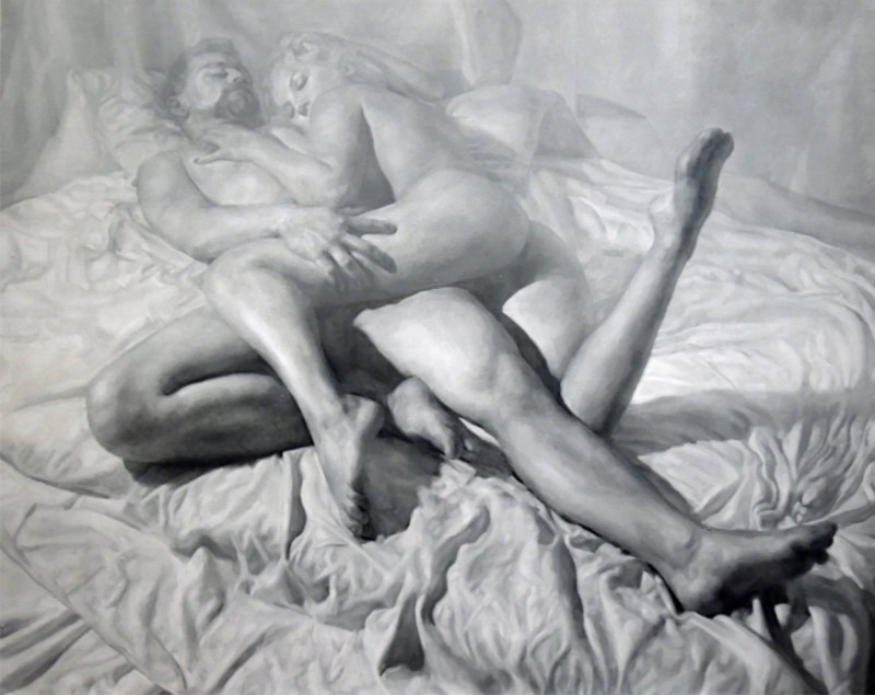 Unusual erotic paintings