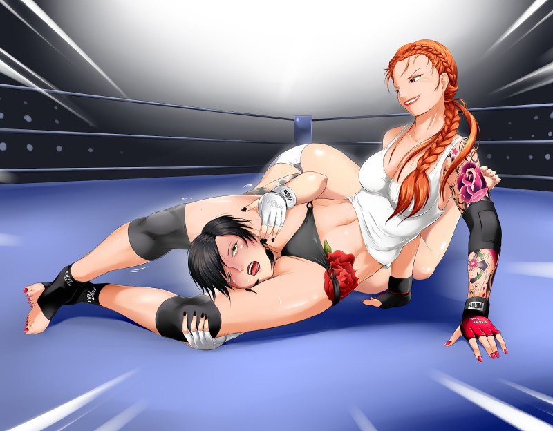 Hentai girls wrestlers