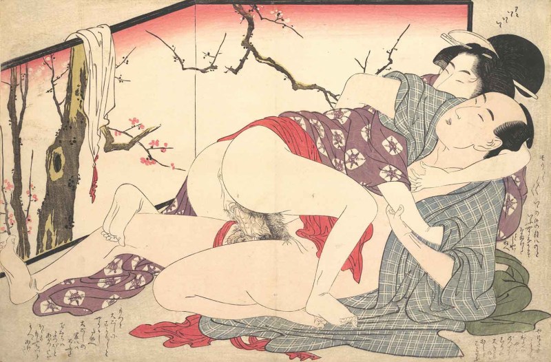 Kitagawa Utamaro erotic engravings