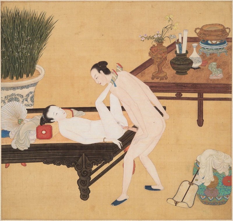 Ancient Chinese erotic painting