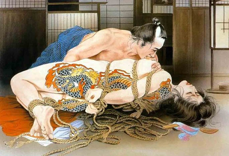 Japanese artist Ozuma Kaname Shibari