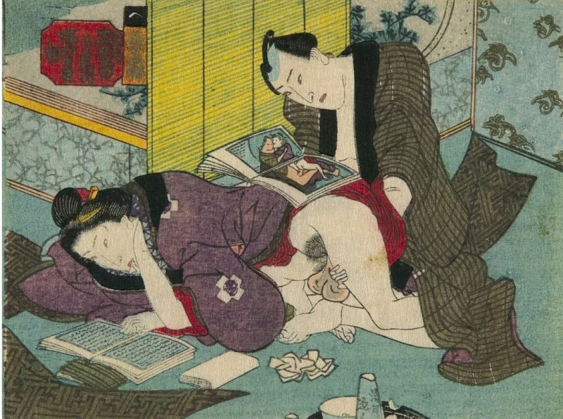 Ancient Japanese pornography