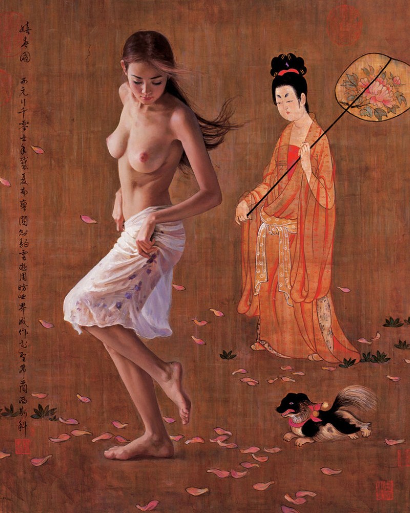 Erotic painting of China