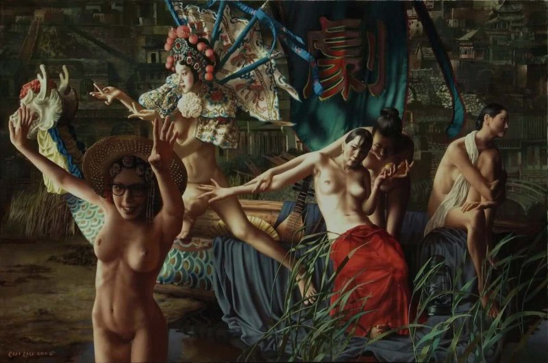 Erotic painting of China