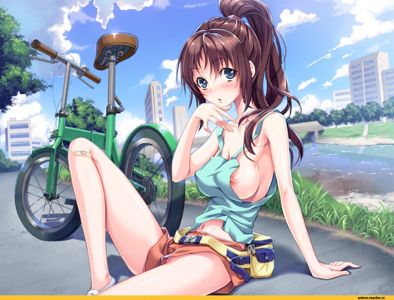 Hentai bicycle shorts