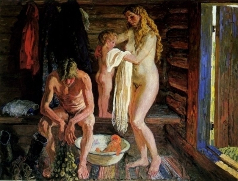 Russian bathhouse in antiquity