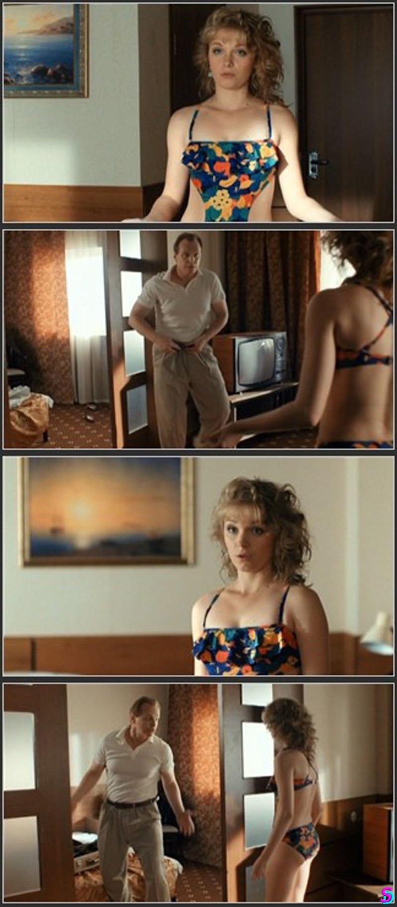 Natalia Skomorokhova in the series of the eighties