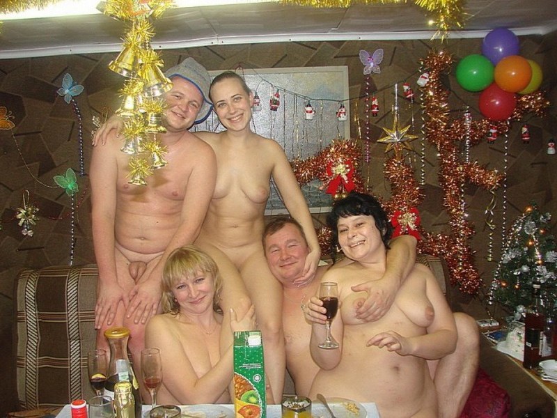 Naked family celebrations