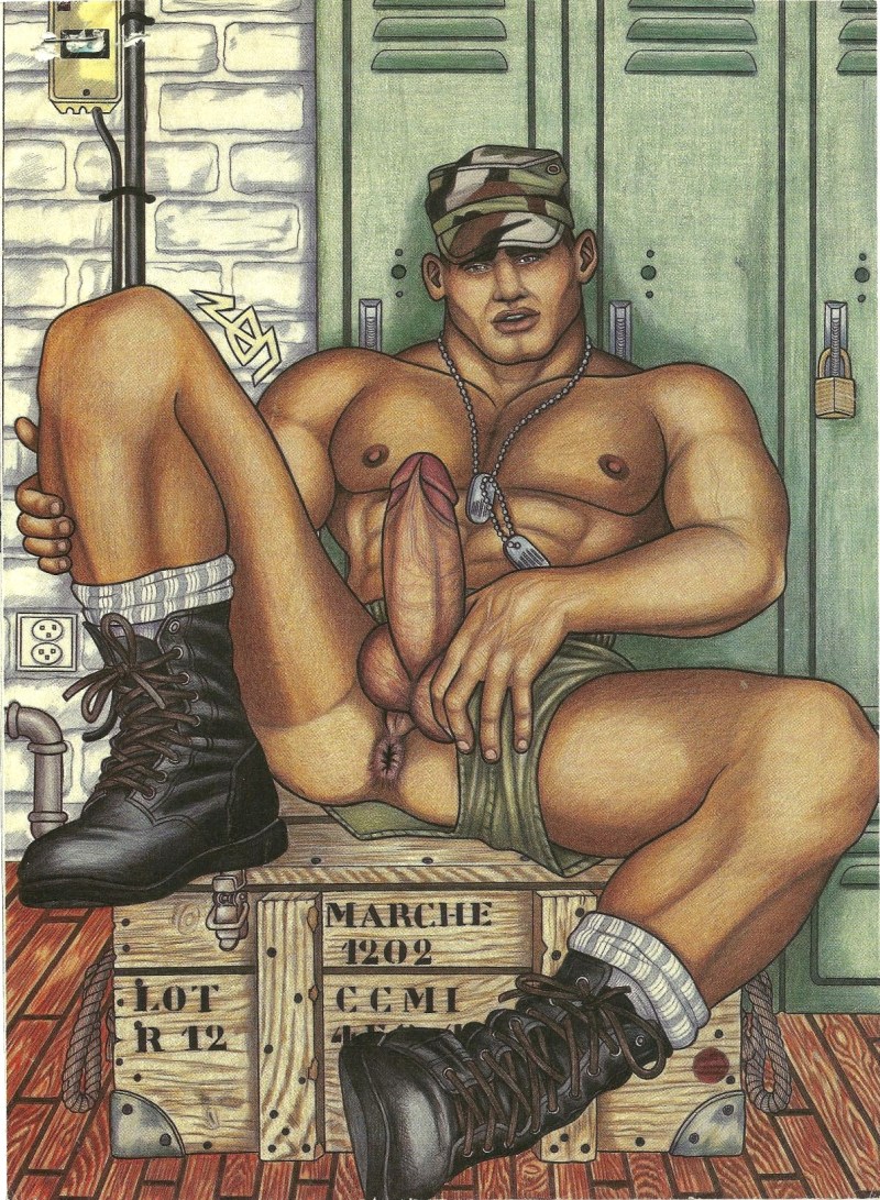 XXX Gay Art Russian military